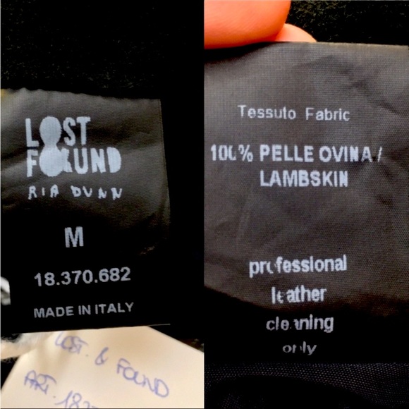 Lost & Found Ria Dunn Suede Fold Over Shorts - Picture 7 of 7